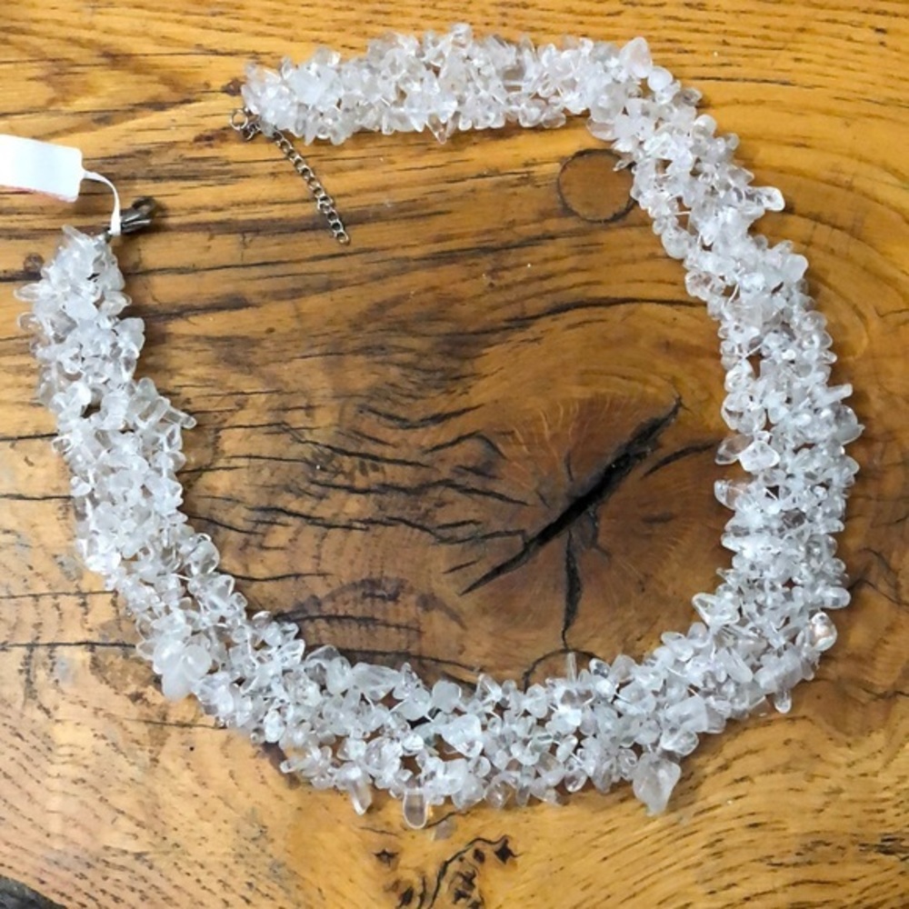 745 tcw Australian crystal bead necklace